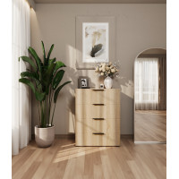 Kommode Aura Helle Sonoma-Eiche