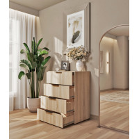 Kommode Aura Helle Sonoma-Eiche