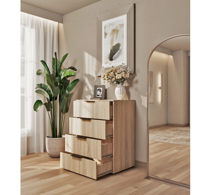 Kommode Aura Helle Sonoma-Eiche