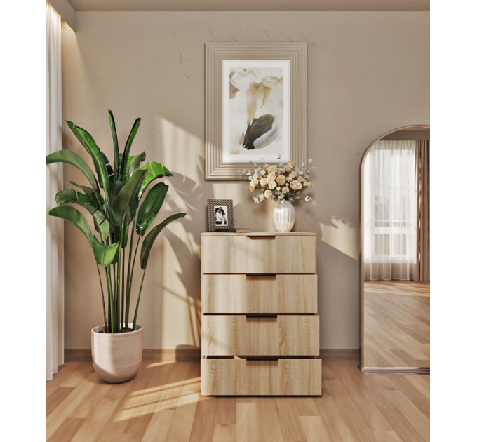 Kommode Aura Helle Sonoma-Eiche
