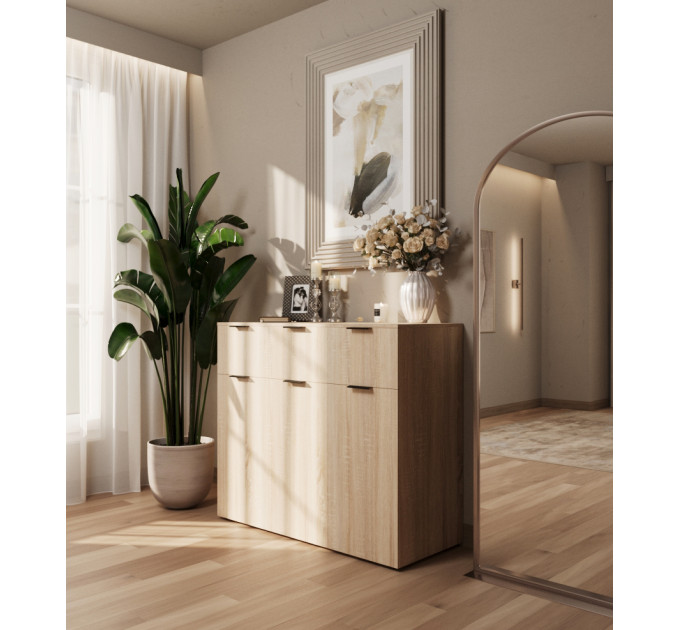 Kommode Prestige Helle Sonoma-Eiche