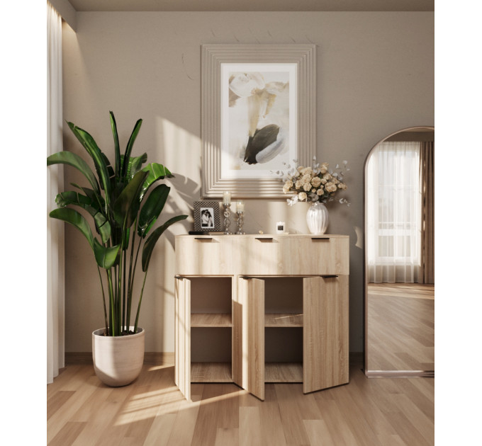 Kommode Prestige Helle Sonoma-Eiche