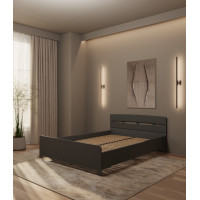 Bett Monvero Anthrazit NEW 1200