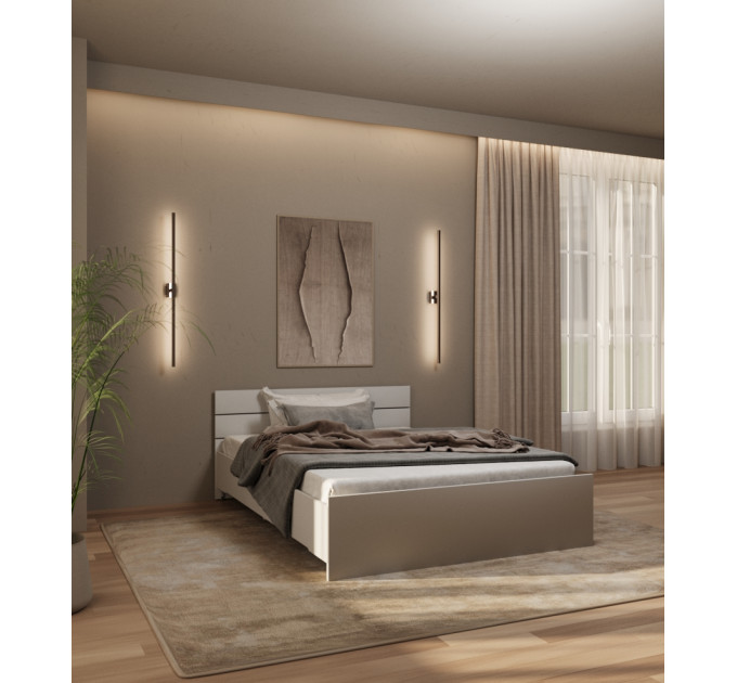 Bett Lunaro Schneeweiß NEW 120х200