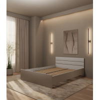 Bett Lunaro Schneeweiß NEW 120х200