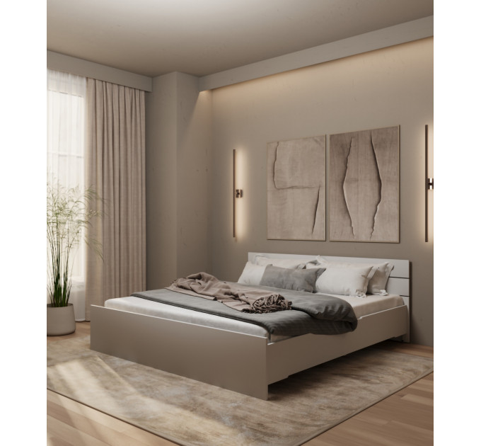 Bett Lunaro Schneeweiß NEW 160х200