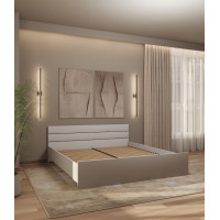 Bett Lunaro Schneeweiß NEW 160х200