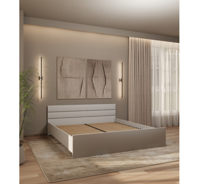 Bett Lunaro Schneeweiß NEW 160х200