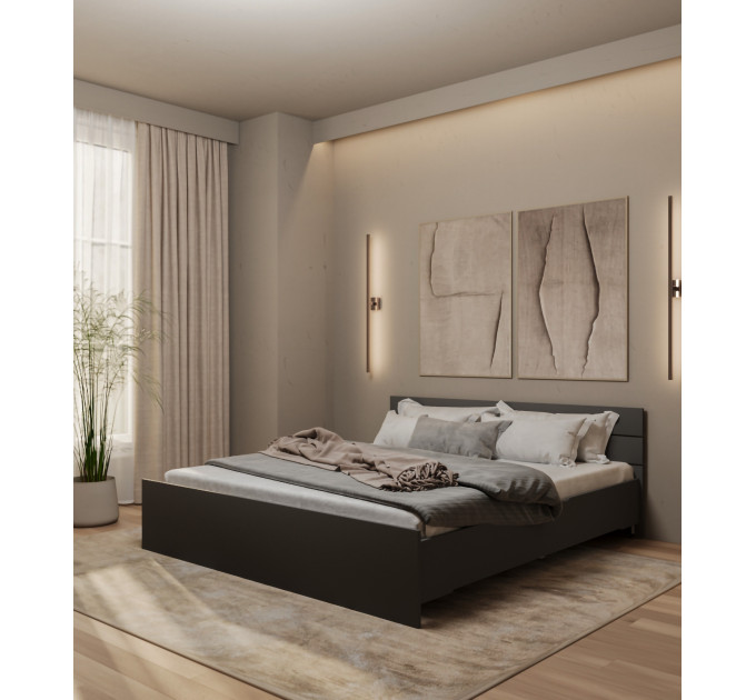 Bett Lunaro Anthrazit NEW 160х200