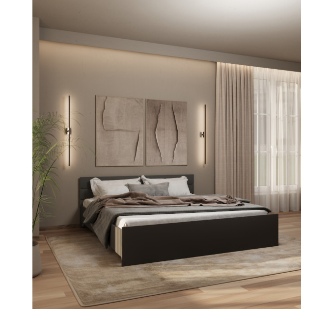 Bett Lunaro Anthrazit NEW 160х200