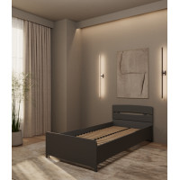 Bett Monvero Anthrazit NEW 900