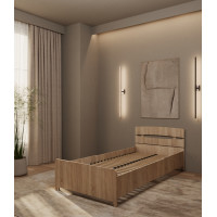Bett Monvero Helle Sonoma-Eiche 900