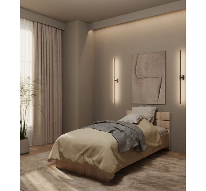 Bett Lunaro Helle Sonoma-Eiche 90х200