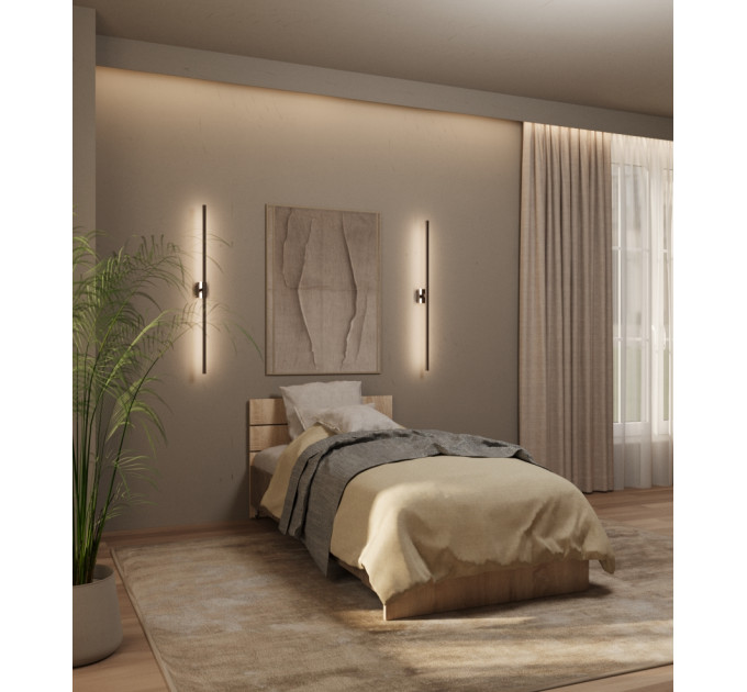Bett Lunaro Helle Sonoma-Eiche 90х200