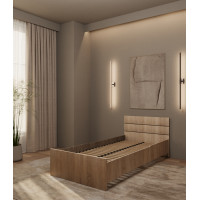Bett Lunaro Helle Sonoma-Eiche 90х200