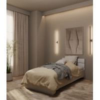 Bett Lunaro Schneeweiß NEW 90х200