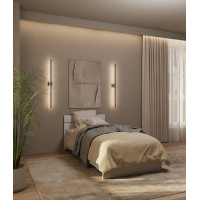 Bett Lunaro Schneeweiß NEW 90х200